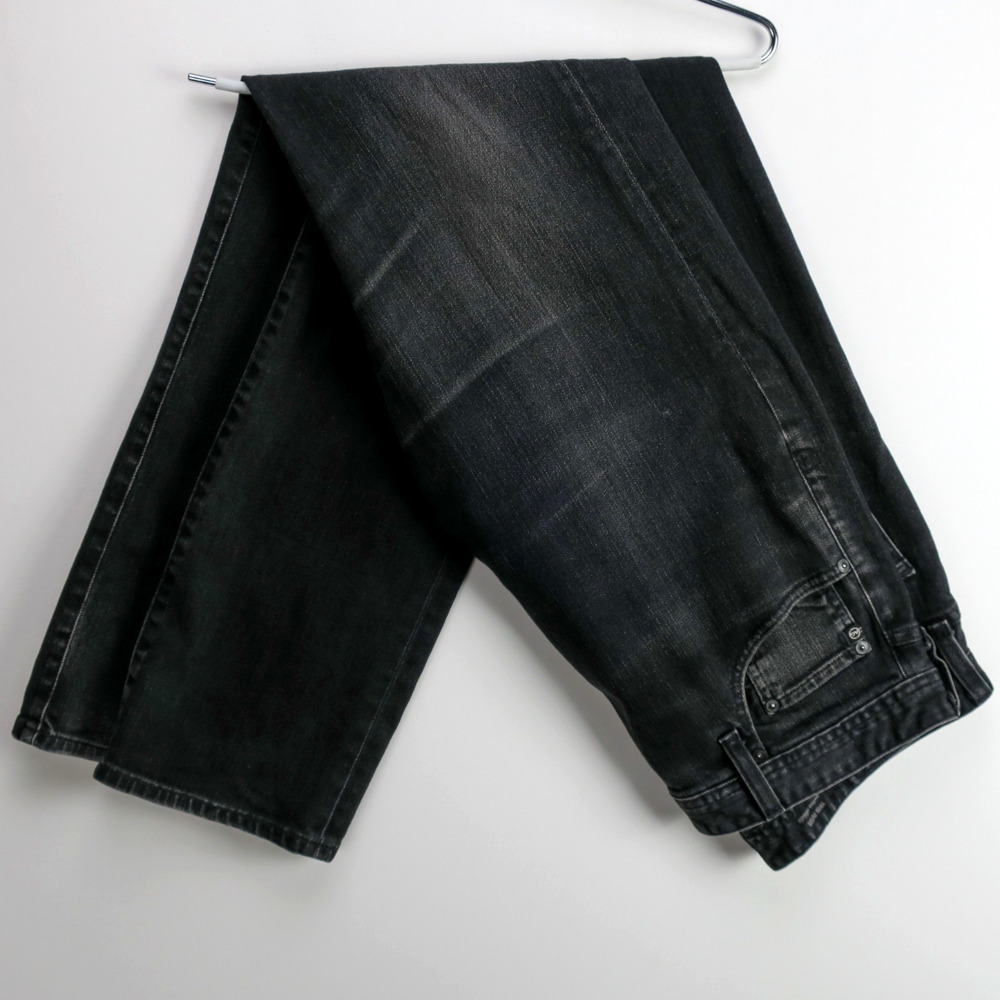 AG Adriano Goldschmied The Ives Mens Jeans 34x33 Black Athletic Fit USA